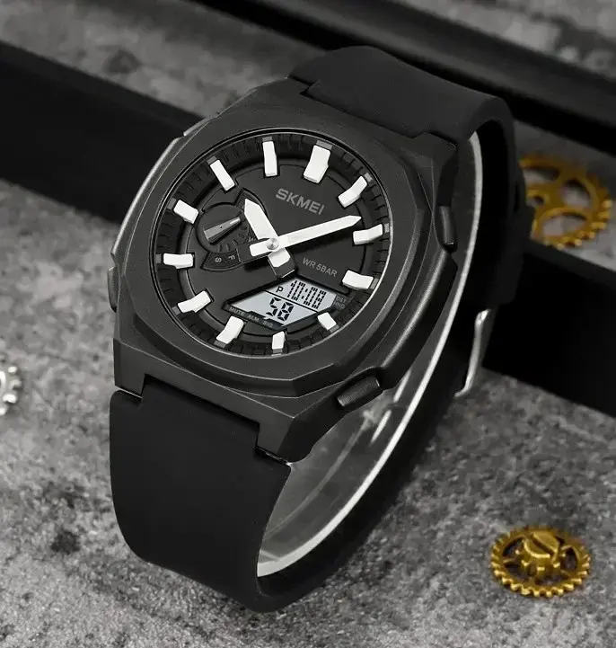 Skmei 2091 Black/White — Lifestyle